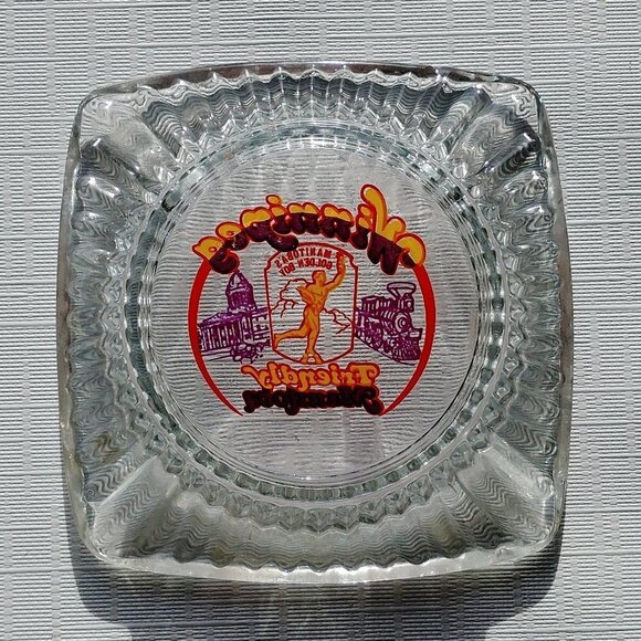 Winnipeg Manitoba Ashtray Friendly Manitoba Golden Boy Train - Picture 3 of 3